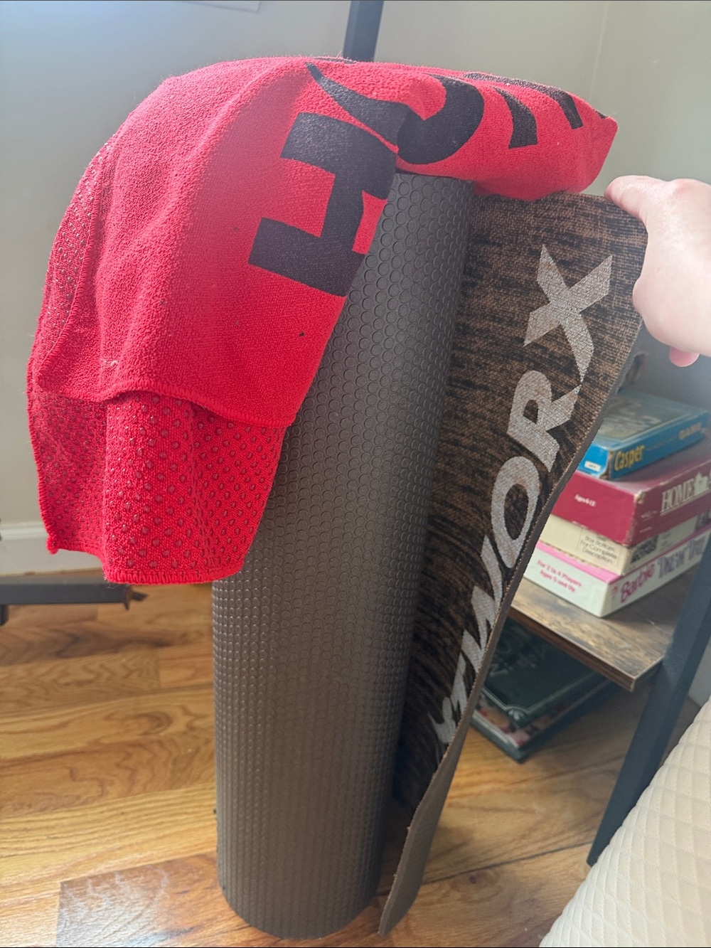 Hotworx mat & towel